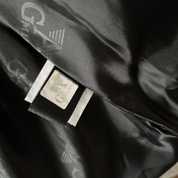 GA Milano faux suede with faux leather trim jacket, size L, new - Picture 7 of 9